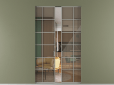 Перегородка Formato скрытый пенал 2 створки