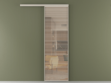 Перегородка Формато вдоль стены 1 створка