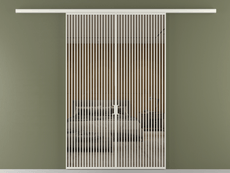 Перегородка Formato вдоль стены 2 створки