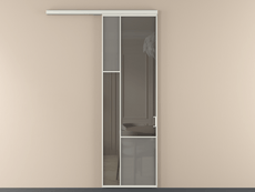 Перегородка Мозаик вдоль стены 1 створка