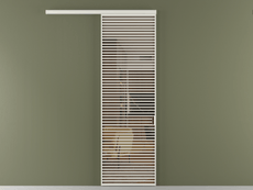 Перегородка Formato вдоль стены 1 створка