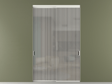 Перегородка Formato внутри проёма 2 створки