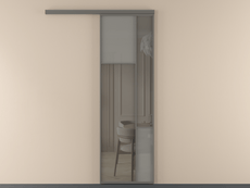 Перегородка Мозаик вдоль стены 1 створка