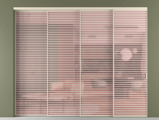 Перегородка Formato внутри проёма телескопик синхро 3