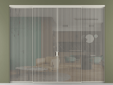 Перегородка Формато внутри проёма 4 створки