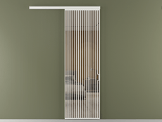 Перегородка Формато вдоль стены 1 створка