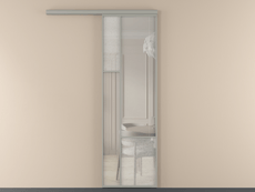 Перегородка Мозаик вдоль стены 1 створка