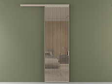 Перегородка Formato вдоль стены 1 створка