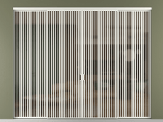 Перегородка Формато внутри проёма 4 створки