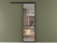 Перегородка Formato вдоль стены 1 створка