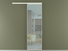 Перегородка Формато вдоль стены 1 створка