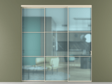 Перегородка Formato внутри проёма телескопик синхро 2