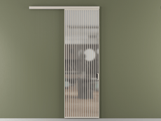 Перегородка Formato вдоль стены 1 створка