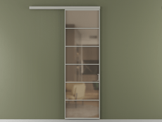 Перегородка Formato вдоль стены 1 створка