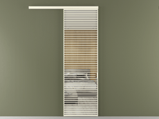 Перегородка Формато вдоль стены 1 створка