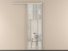 Перегородка Мозаик вдоль стены 1 створка