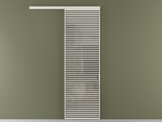 Перегородка Formato вдоль стены 1 створка