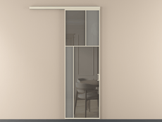 Перегородка Мозаик вдоль стены 1 створка