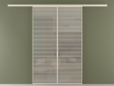 Перегородка Формато вдоль стены 2 створки