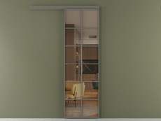 Перегородка Формато вдоль стены 1 створка