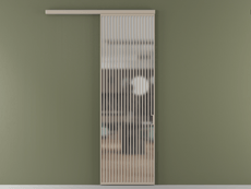 Перегородка Formato вдоль стены 1 створка