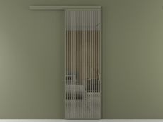 Перегородка Formato вдоль стены 1 створка