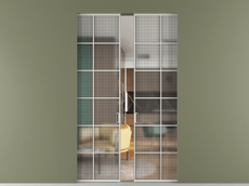 Перегородка Formato скрытый пенал 2 створки