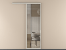 Перегородка Mosaic вдоль стены 1 створка