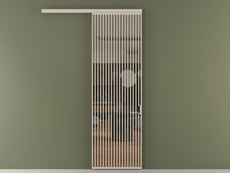 Перегородка Формато вдоль стены 1 створка