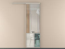 Перегородка Мозаик вдоль стены 1 створка