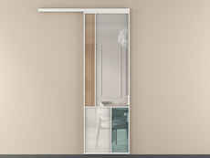 Перегородка Мозаик вдоль стены 1 створка