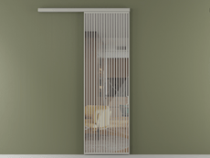 Перегородка Formato вдоль стены 1 створка