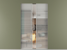 Перегородка Formato скрытый пенал 2 створки