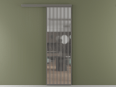 Перегородка Формато вдоль стены 1 створка