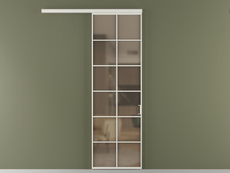 Перегородка Формато вдоль стены 1 створка