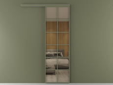 Перегородка Формато вдоль стены 1 створка