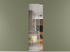 Перегородка Formato скрытый пенал 1 створка