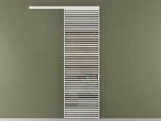 Перегородка Formato вдоль стены 1 створка