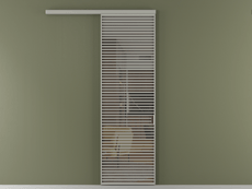 Перегородка Формато вдоль стены 1 створка