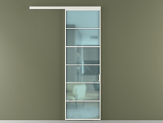 Перегородка Формато вдоль стены 1 створка