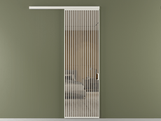 Перегородка Formato вдоль стены 1 створка