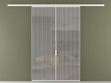 Перегородка Формато вдоль стены 2 створки