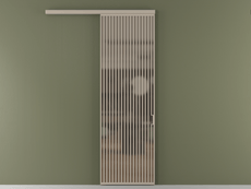 Перегородка Formato вдоль стены 1 створка