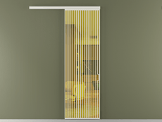 Перегородка Формато вдоль стены 1 створка