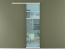 Перегородка Formato вдоль стены 1 створка