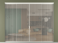 Перегородка Формато внутри проёма 4 створки