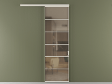 Перегородка Формато вдоль стены 1 створка