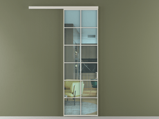 Перегородка Формато вдоль стены 1 створка