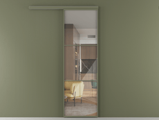 Перегородка Формато вдоль стены 1 створка