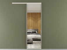 Перегородка Formato вдоль стены 1 створка